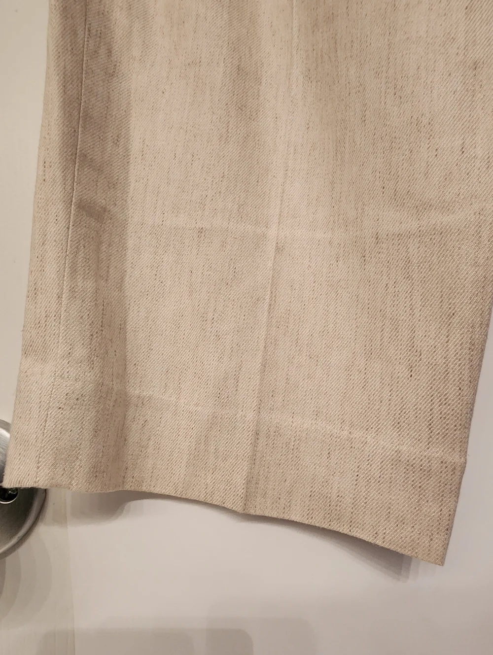 SCOTCH & SODA Amsterdam Summer Edition Viscose Blend In Heather Cream Size 34/28